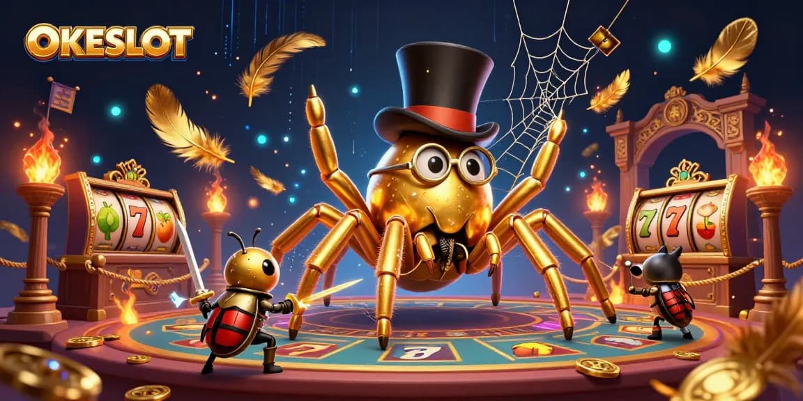 Memenangkan permainan slot di OKESLOT dengan petualangan seru dari karakter menarik
