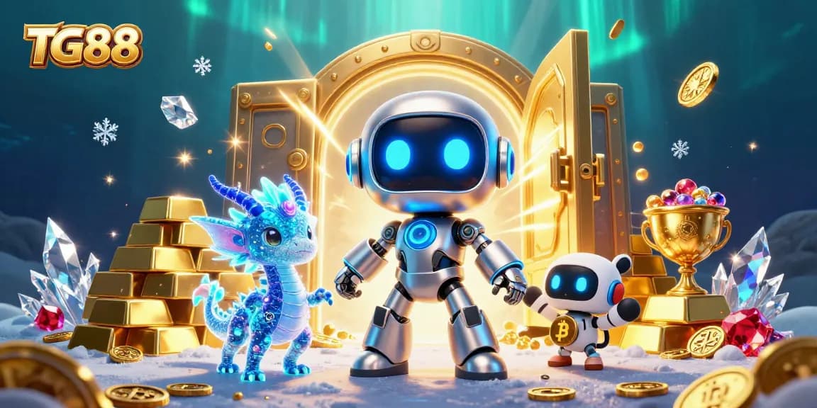 Engage with TG88's dynamic online gaming experience, featuring vibrant 3D characters amid exciting casino themes.