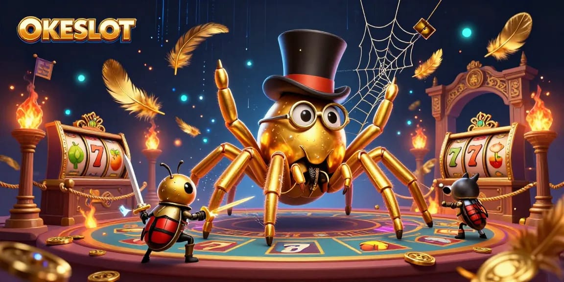 Memenangkan permainan slot di OKESLOT dengan petualangan seru dari karakter menarik