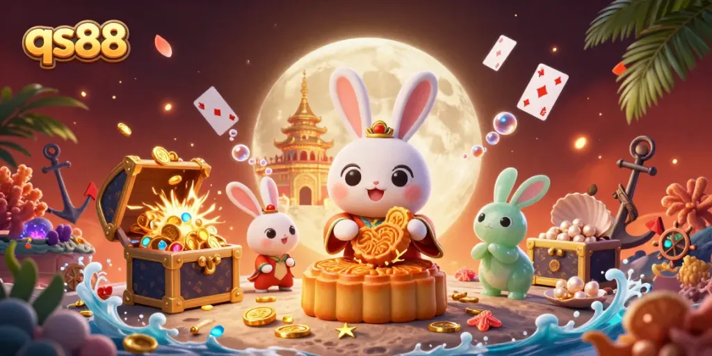 Engage with the thrilling qs88 casino experience featuring vibrant characters and rich gaming elements.