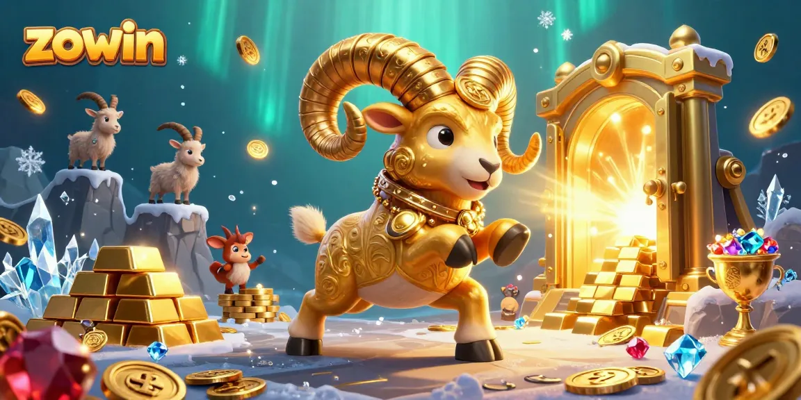 Experience the thrill of Zowin with vibrant casino elements and dynamic visuals.