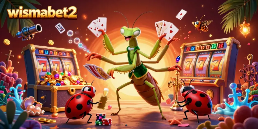wismabet2 menarik pemain dengan slot, jackpot, dan kartu dalam suasana kasino digital yang menawan.