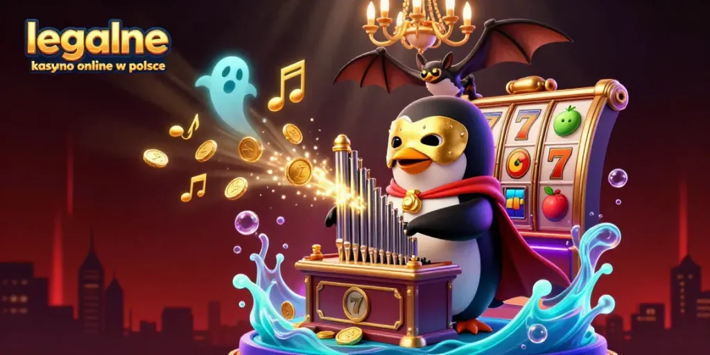 Experience thrilling action with legalne kasyno online w polsce as animated characters create a dynamic casino scene.