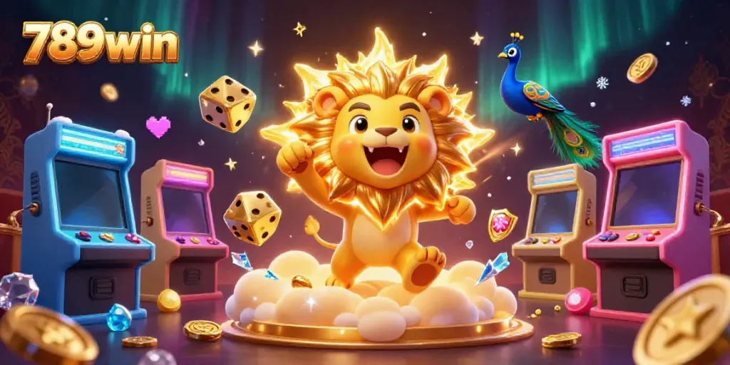 Experience thrilling gameplay at 789win with vibrant casino elements and animated characters.