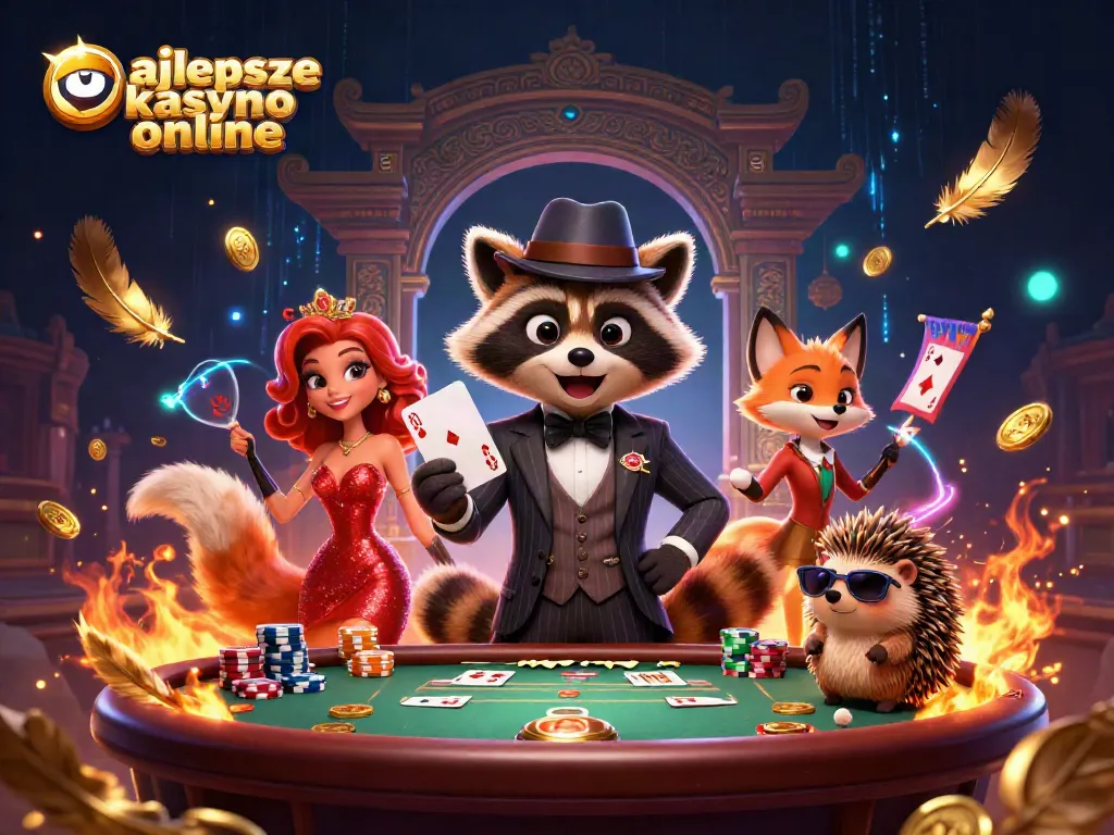 Experience the excitement of najlepsze kasyno online with charming characters and vibrant casino action.