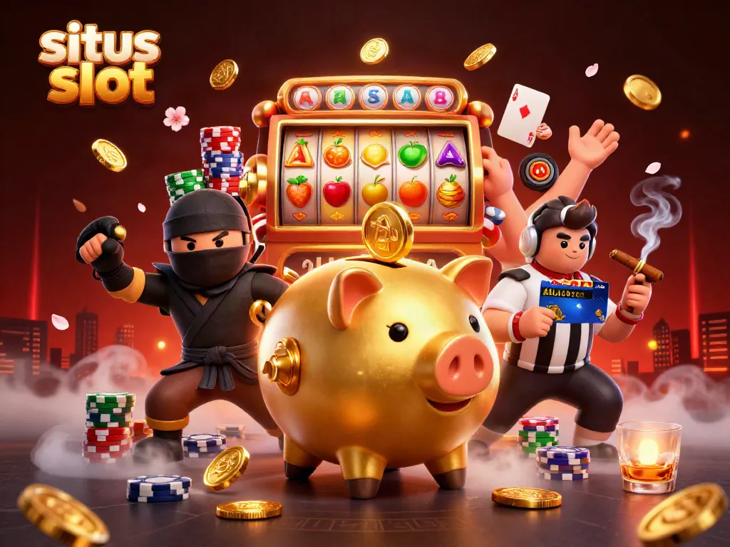 Experience the thrilling world of situs slot with dynamic characters and vibrant gaming elements.