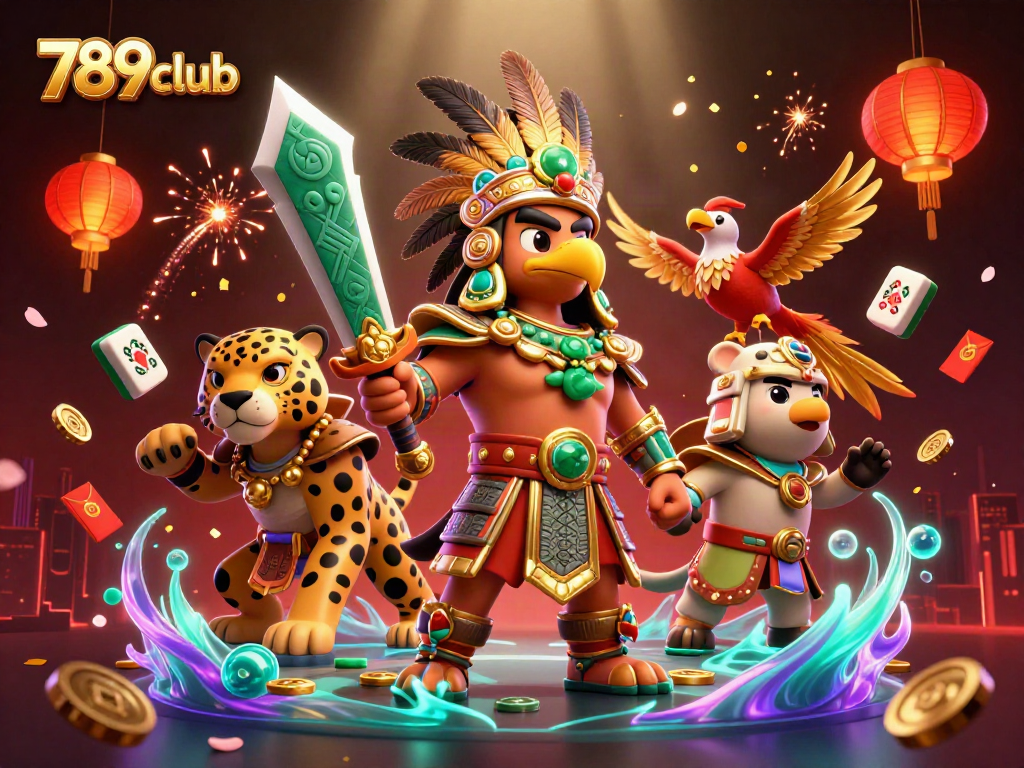 Experience thrilling gameplay with 789club, featuring vibrant casino warriors and dynamic game elements.