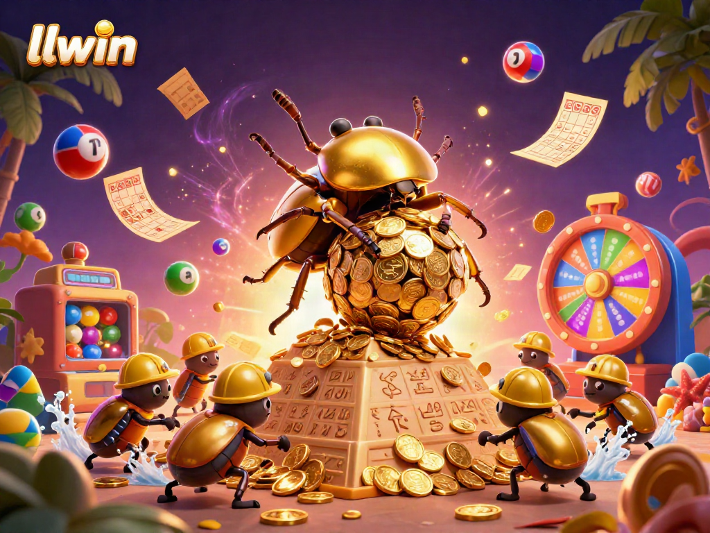Experience the thrilling world of llwin with golden coins, vibrant games, and dynamic lottery elements