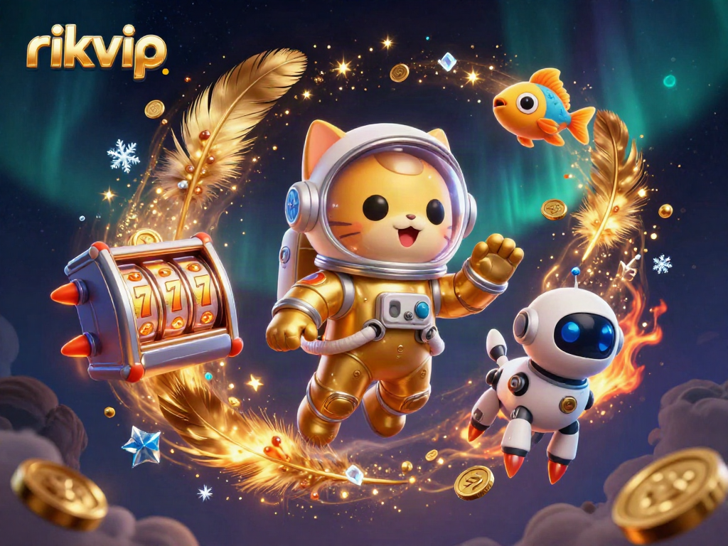 Experience exciting gameplay with rikvip in a vibrant casino universe featuring dynamic slot machines and energetic characters.
