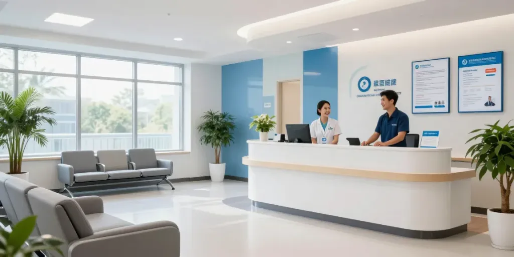Situs slot for patient care at a modern healthcare provider's medical facility, equipped with health monitors.