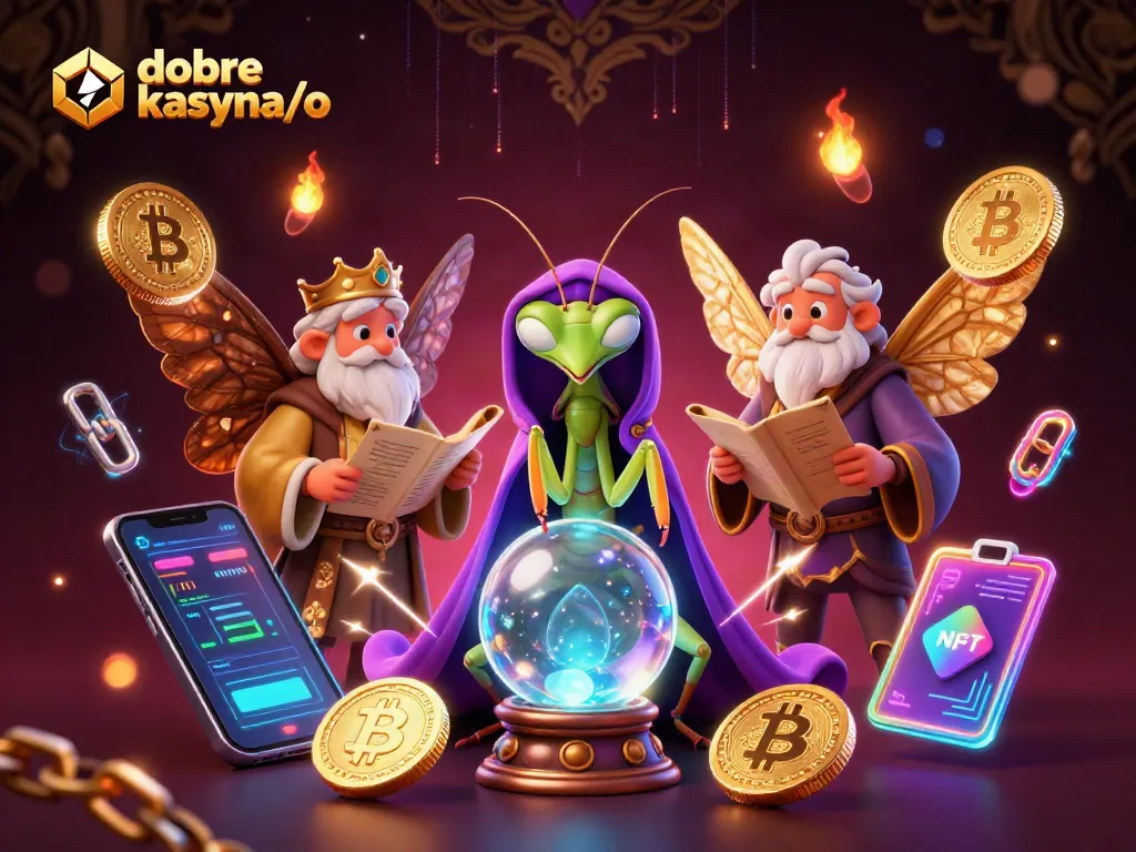 Dive into dobre kasyna/o with a captivating 3D illustration featuring a fortune teller and mystical elements.