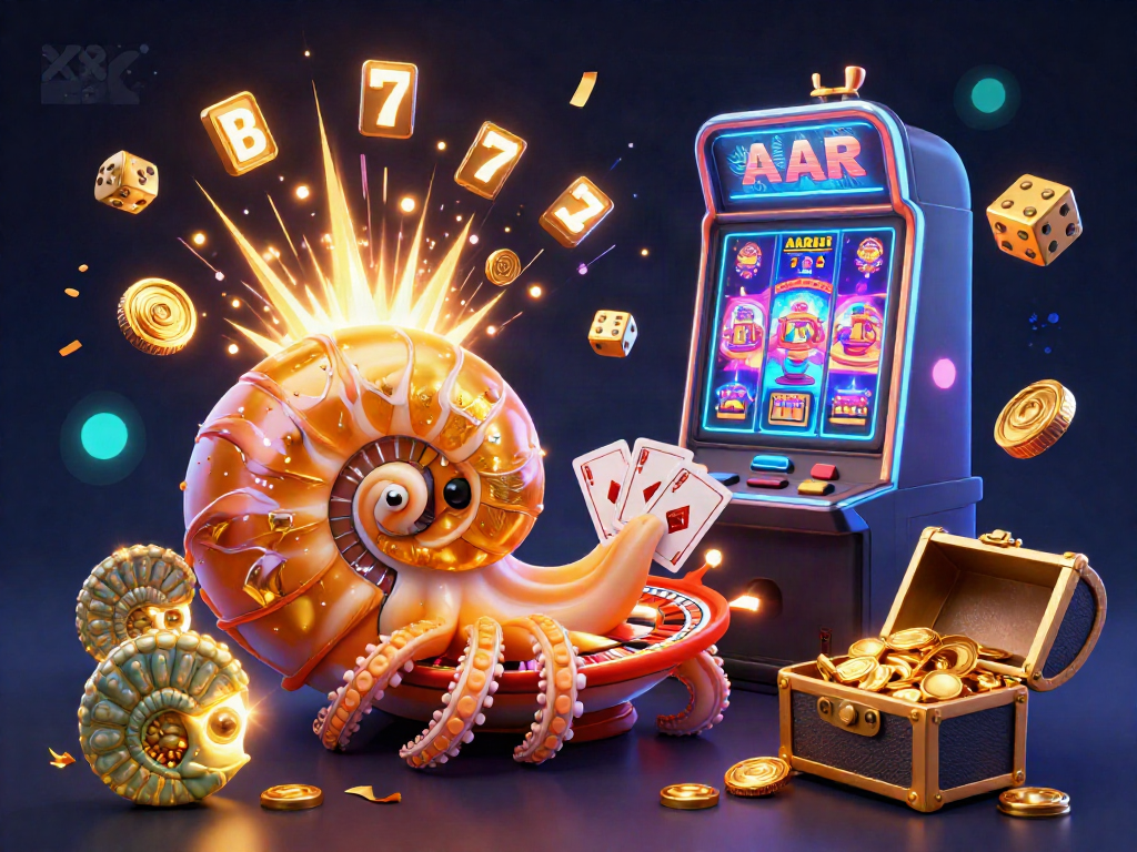 Experience the excitement of XX8 with a giant nautilus roulette wheel and jackpot slot machine bursting with treasures.