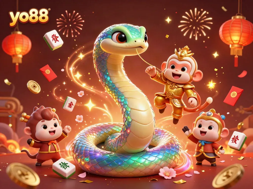 Experience the thrill of yo88 gaming with vibrant characters and dynamic casino elements.