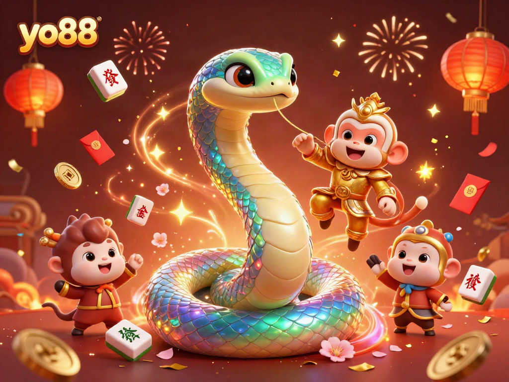Experience the thrill of yo88 gaming with vibrant characters and dynamic casino elements.