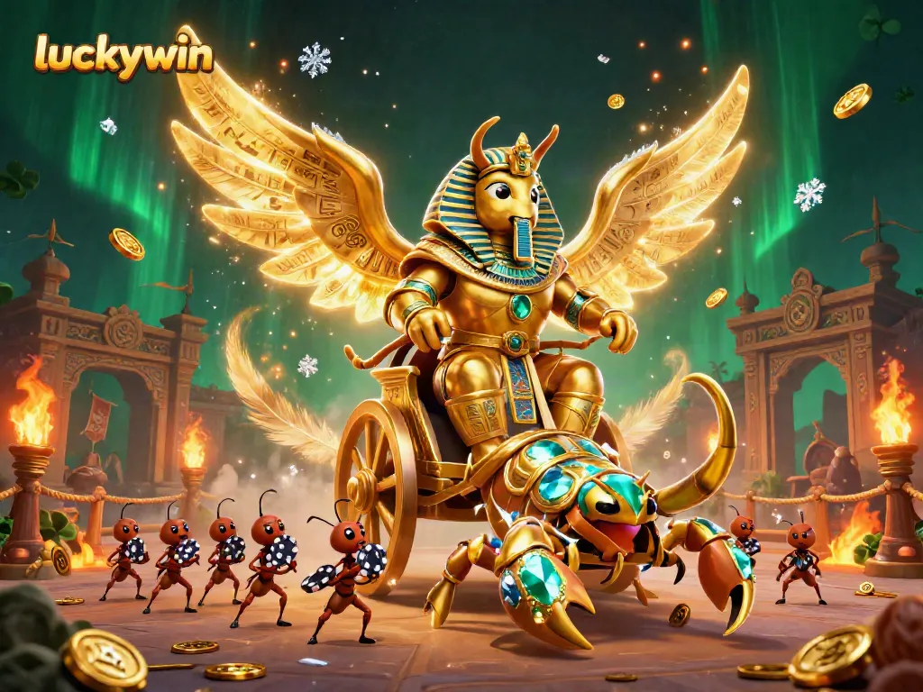 Experience thrilling gaming with luckywin, featuring dynamic 3D characters and rich casino elements.