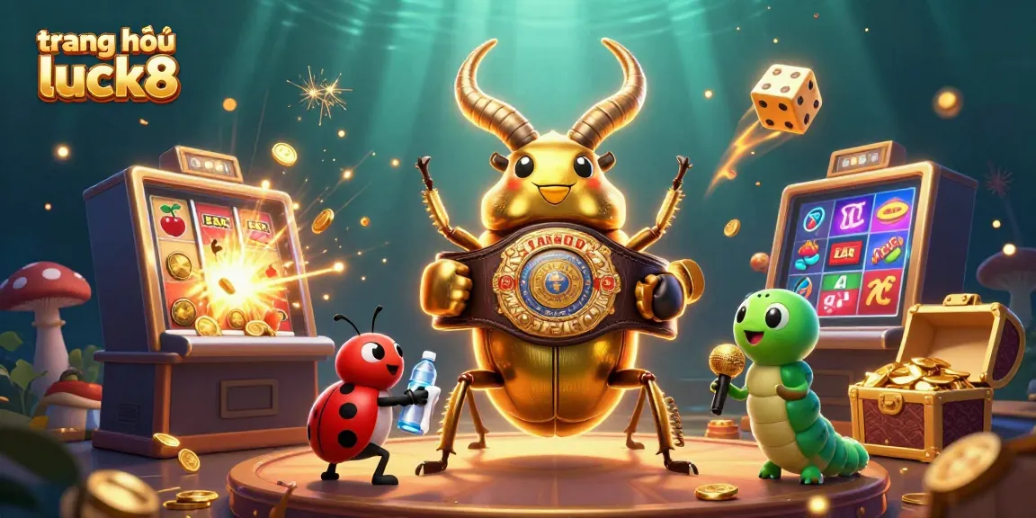 Experience the thrill of jackpot wins at trang chủ luck8 with vibrant casino action and colorful characters.