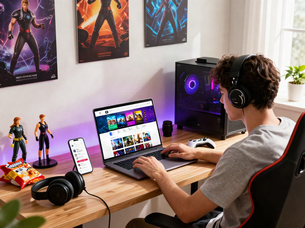 Shop the latest games and accessories at warung168's vibrant digital store.
