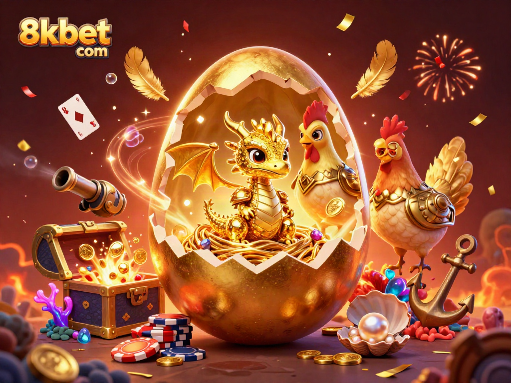 Experience thrilling gaming action at 8xbet com with colorful casino elements and captivating characters.