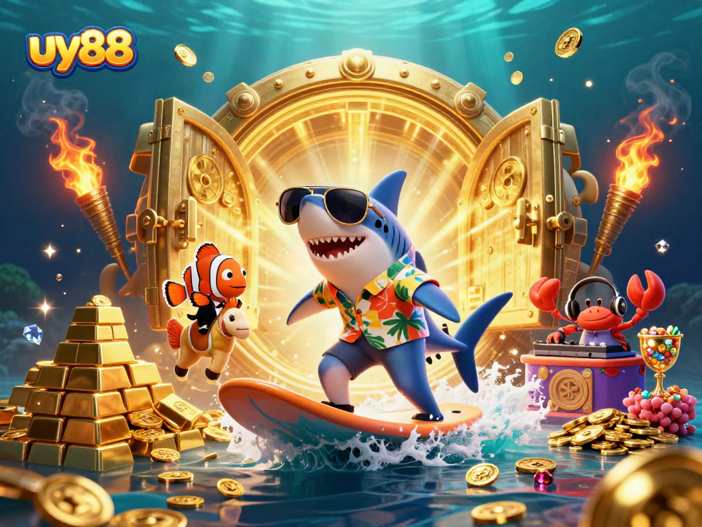 Experience thrilling moments at uy88 with an adventure-filled ocean realm featuring vibrant characters.