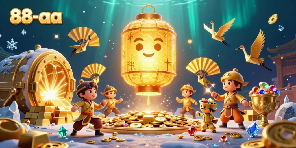 Engage with vibrant 88-aa casino spirits amid golden treasures and lucky symbols for an unforgettable gaming experience.